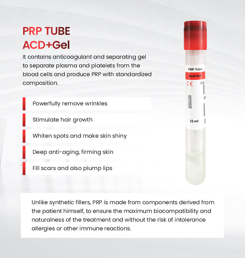 Kit de tubos PRP de 15ML ACD GEL Proveedor Coreano