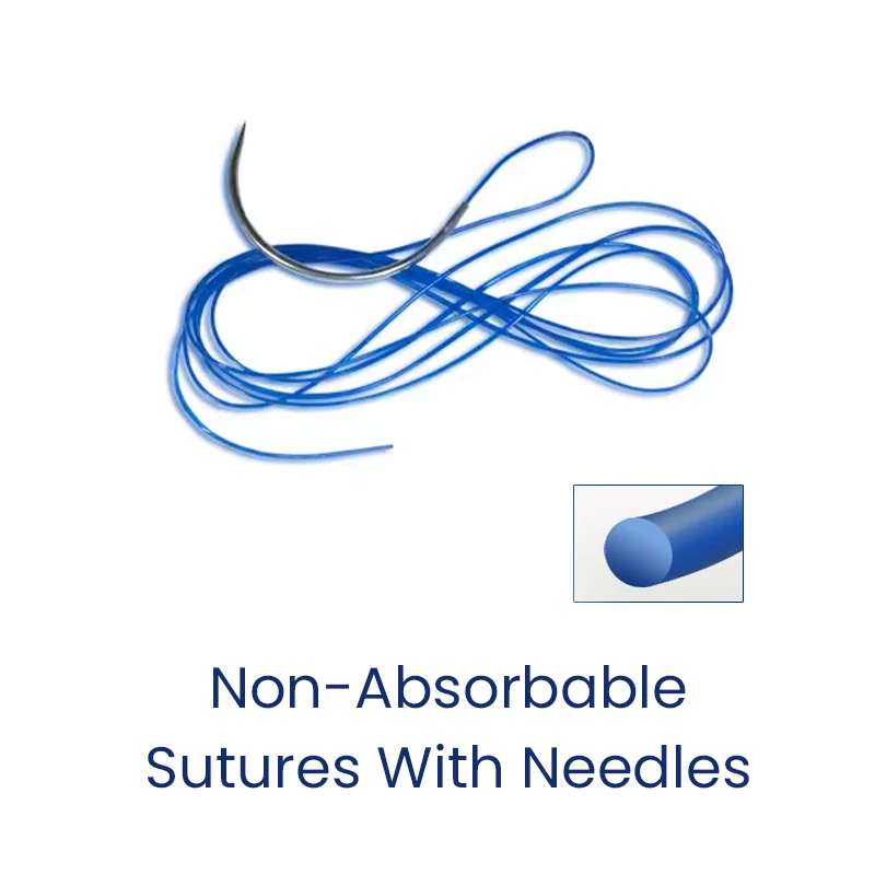 Suturas quir&uacute;rgicas no absorbibles