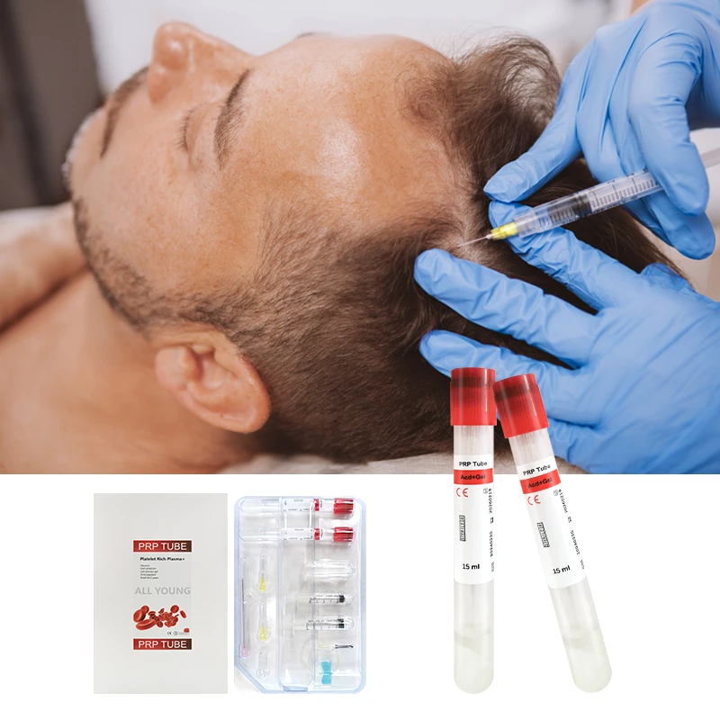 Kit de tubos de PRP con biotina en gel ACD coreano de 15 ml