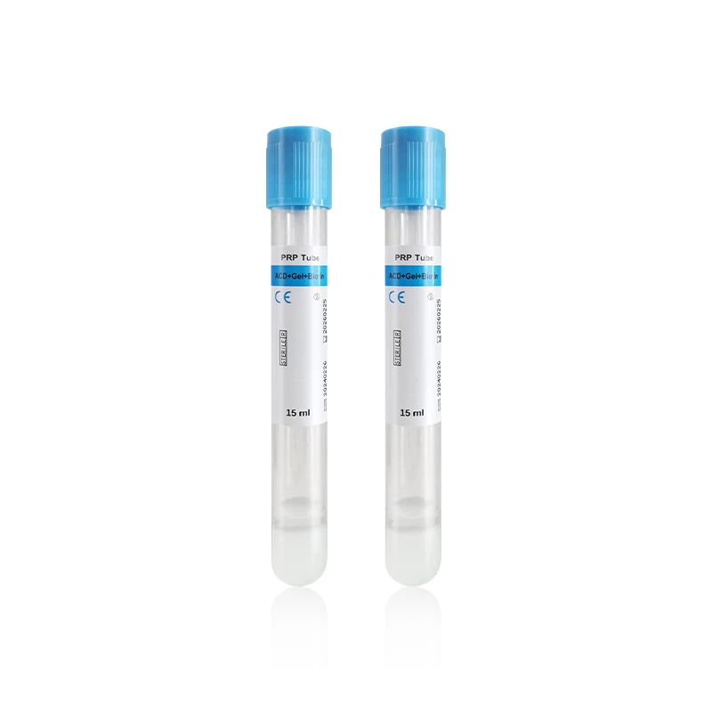 Tubo de PRP con biotina en gel ACD