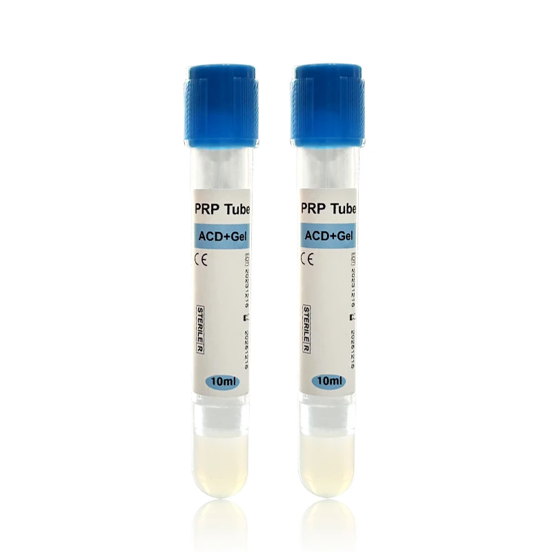 Paquete individual de tubo de gel PRP ACD de 10 ml