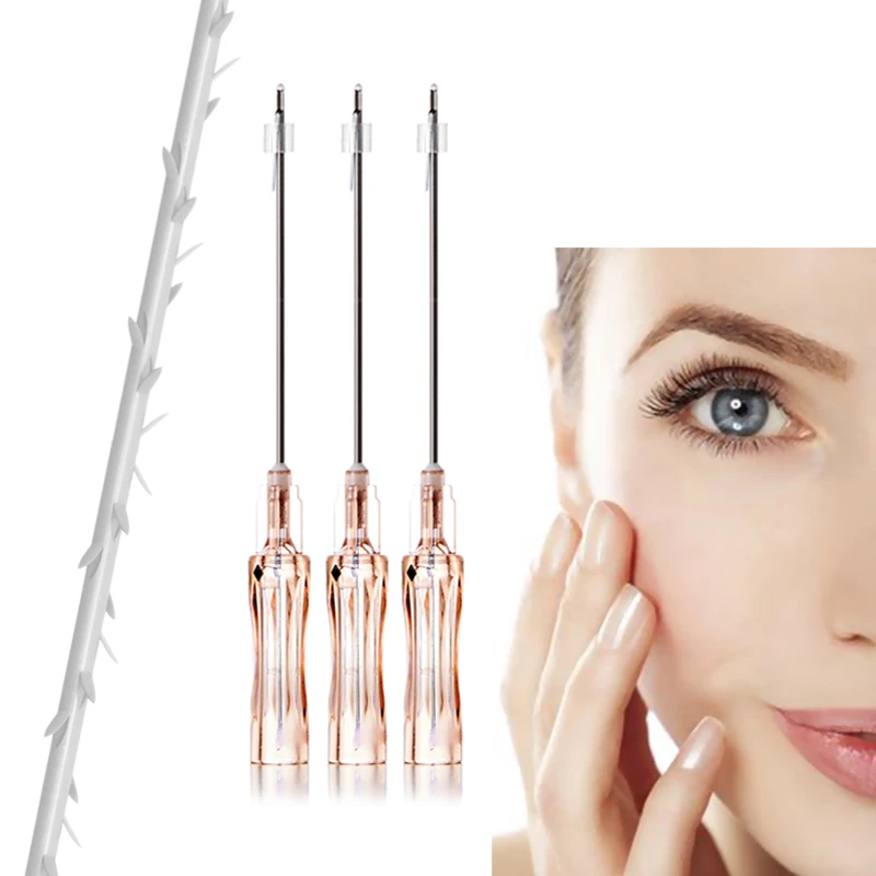 Hilo de moldeo PCL 18G 19G 100 mm para contorno facial