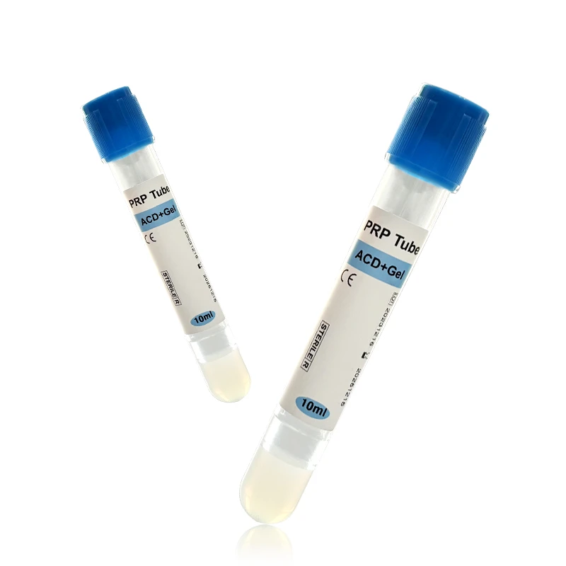 Paquete individual de tubo de gel PRP ACD de 10 ml