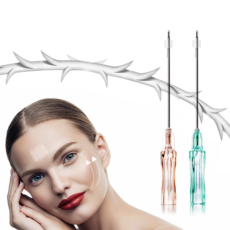 Hilo de moldeo PCL 18G 19G 100 mm para contorno facial
