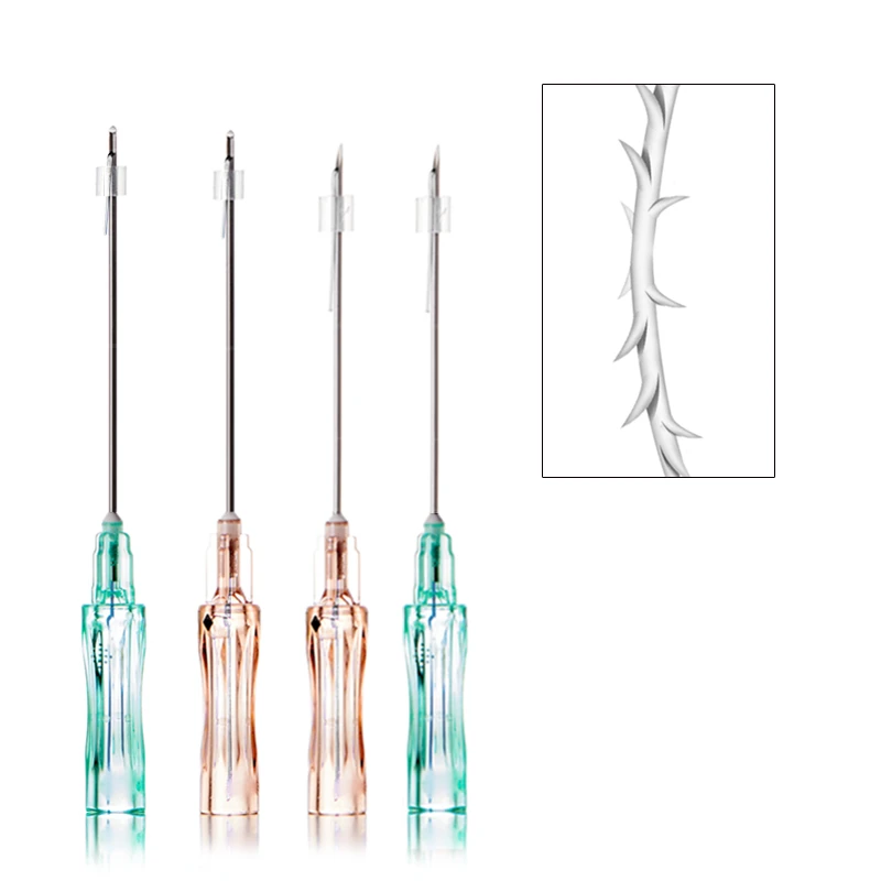 Hilo de moldeo PCL 18G 19G 100 mm para contorno facial