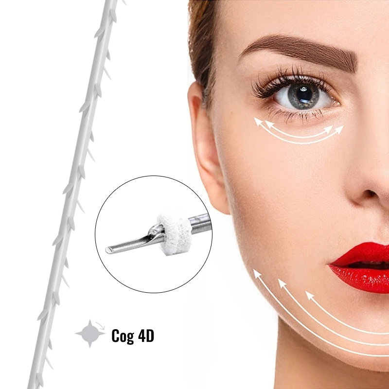 Hilos PCL Cog 6D Hilos de p&uacute;as fuertes para estiramiento facial